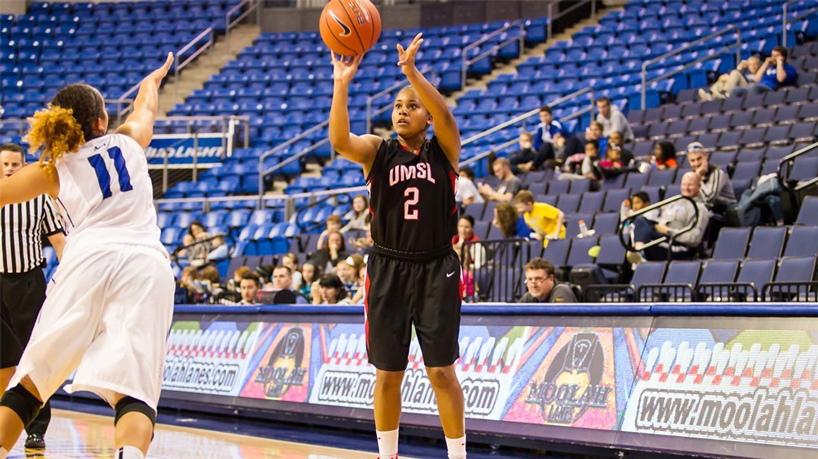 UMSL senior Alexis Lawrence