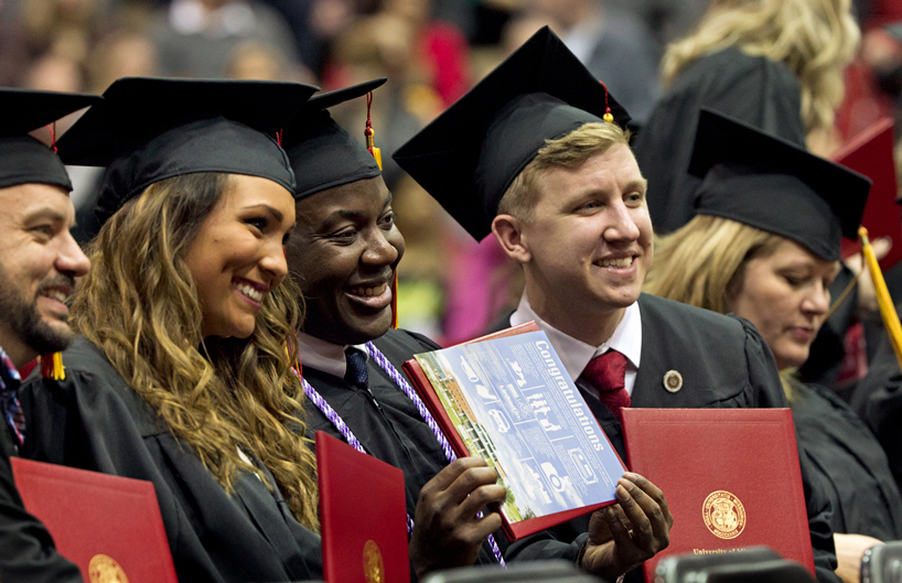 Eye on UMSL Graduation smiles UMSL Daily