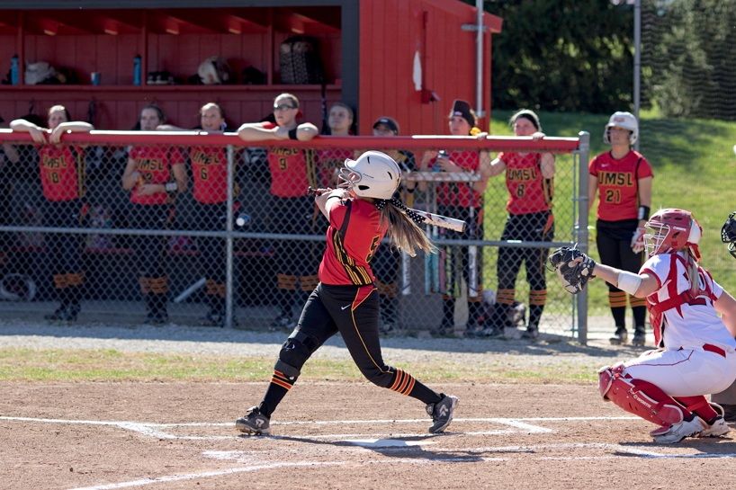 UMSL softball player Jena Boudreau