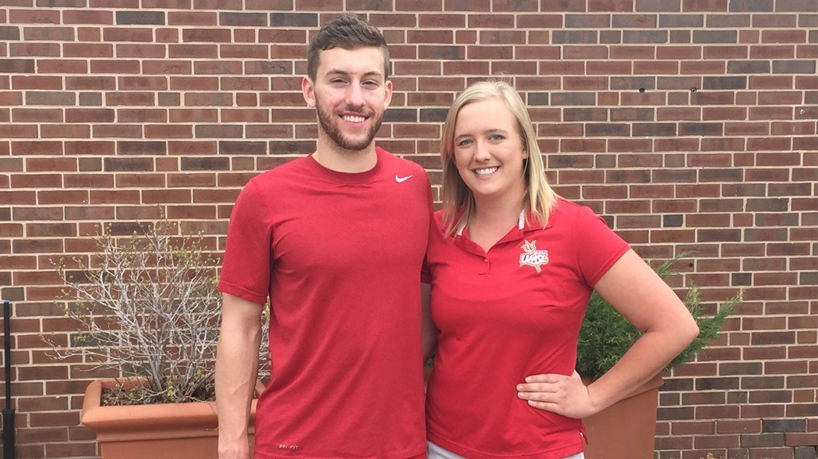 UMSL students Miranda Rohlfing and Evan Garrad