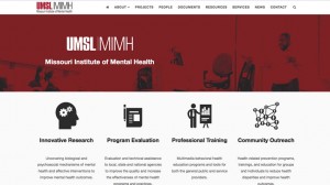 The Missouri Institute of Mental Health at UMSL launched its new website April 3.
