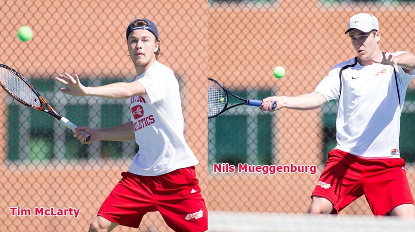 McLarty, Mueggenburg named All-GLVC in men’s tennis