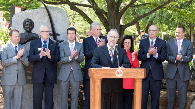 Governor releases funding for business building to be named for Anheuser-Busch