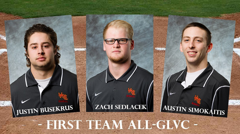 Baseball has 3 earn All-GLVC honors