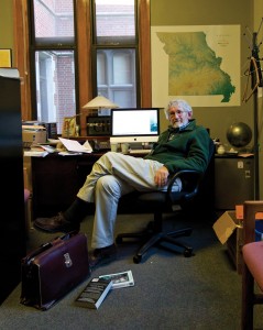 Bob Bliss, dean of the honors college since 1997, will step down in August and become a faculty member in the Department of History. (Photo by August Jennewein)