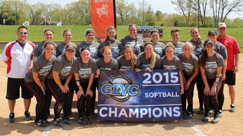 It’s a 3-peat! Softball captures 3rd straight GLVC Championship