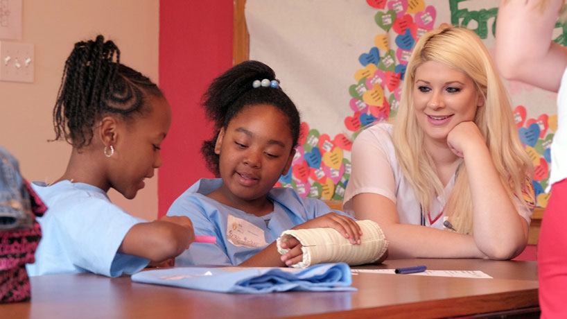 Little Nursing School educates girls, strengthens UMSL community nursing