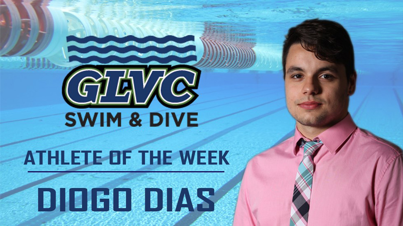 Dias garners PNC GLVC swimming weekly award