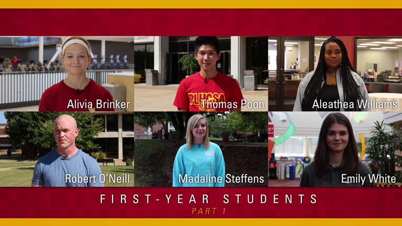 New video series follows 6 first-year students through fall semester