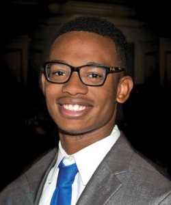 Freshman Devin Billups is one of the many students benefiting from the Emerson Community Scholarship Program at UMSL. 