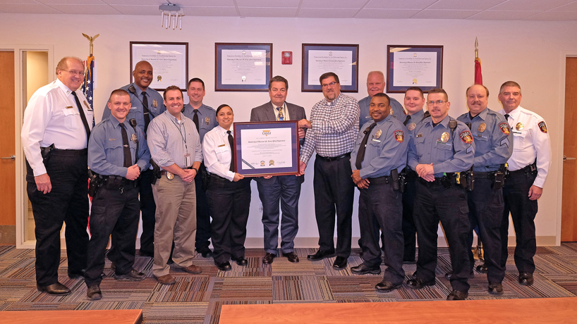 UMSL Police continue accreditation, outstanding public safety standards