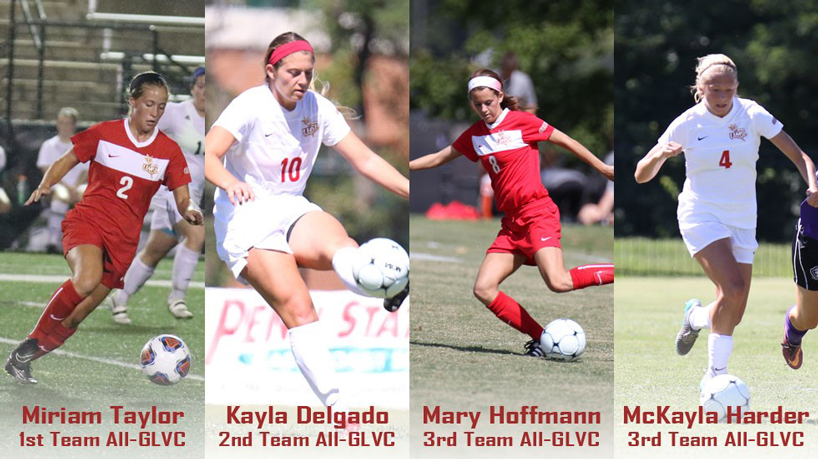 Women’s soccer lands 4 on All-GLVC teams