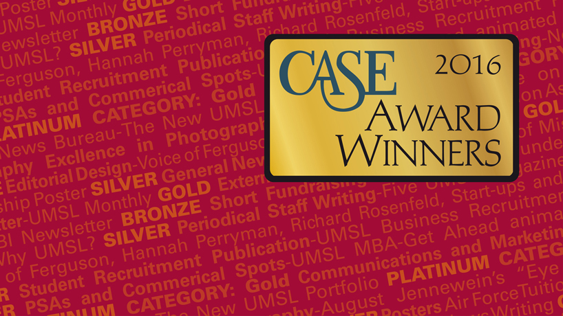 UMSL achieves another milestone with CASE awards for marketing and communications excellence