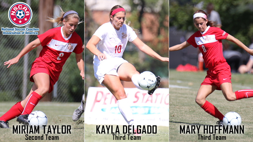 Women’s soccer has 3 earn NSCAA All-Midwest Region honors