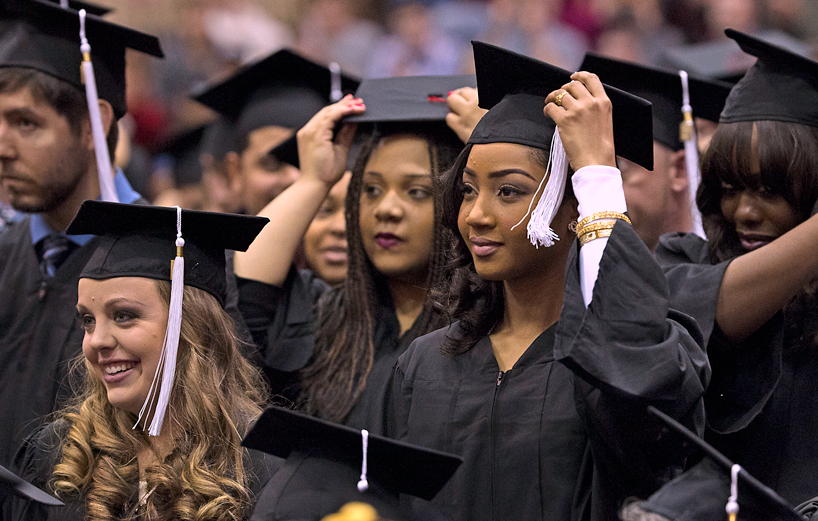 UMSL celebrates spring 2016 graduates, with nearly 1,600 students finishing their degrees