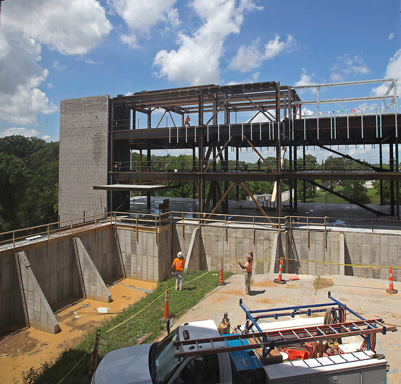 Progress on Anheuser-Busch Hall