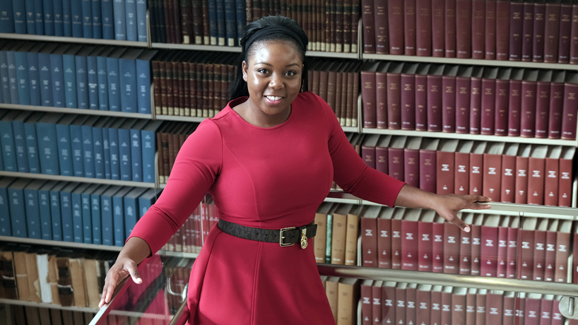 Experiences while at UMSL helped prepare alumna Andrea Ellis to juggle work, law school