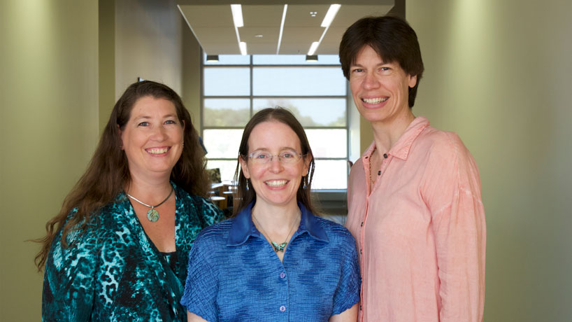 Women in science: 3 science departments, 3 women chairs