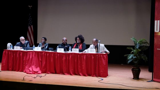 Elbert A. Walton Jr. and other panelists