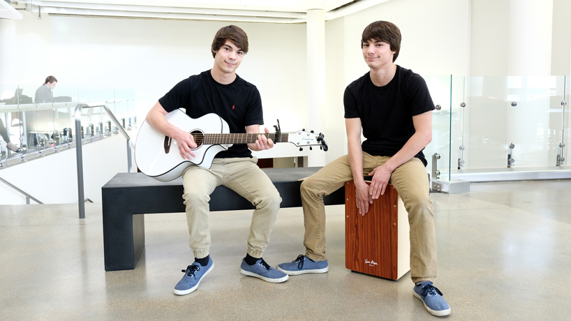 Meet Dustin and Casey Aschinger: Twins, classmates and future health professionals