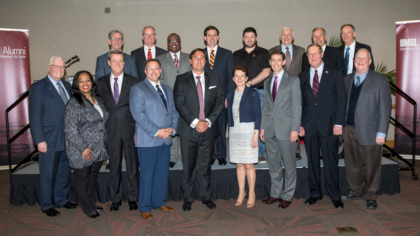 Honored business alumni thank UMSL for transformational experiences