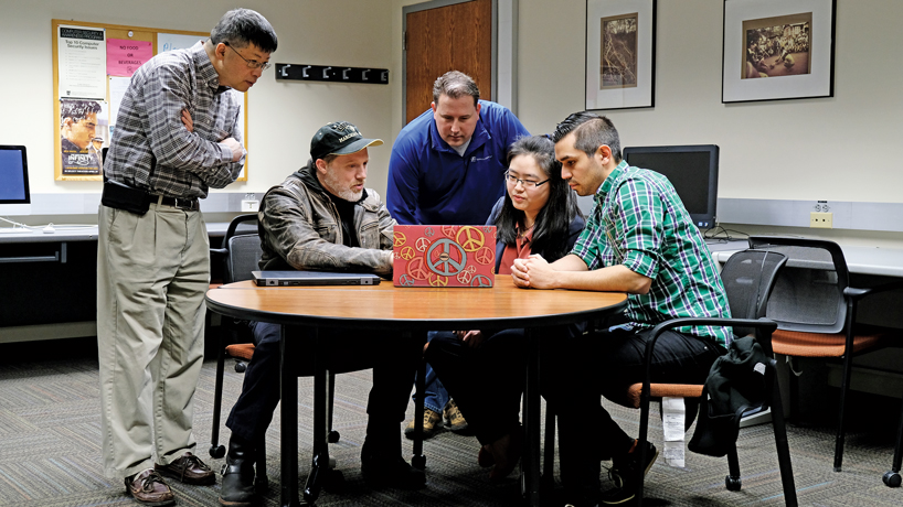 Partnership with Express Scripts has computer science students developing projects the company can license and use