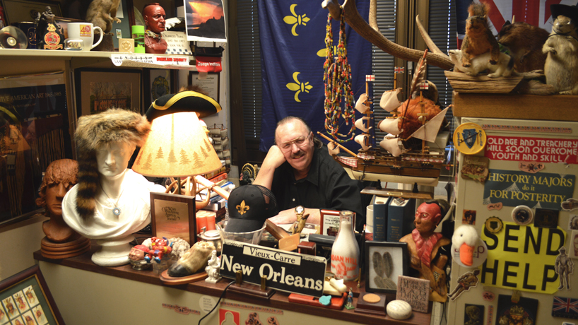 Fred Fausz bids farewell to his ‘weird office’ full of artifacts, loaning many to National Park Service