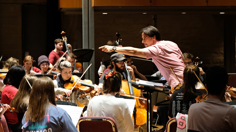 New UMSL conductor Darwin Aquino and student musicians anticipate debut performance