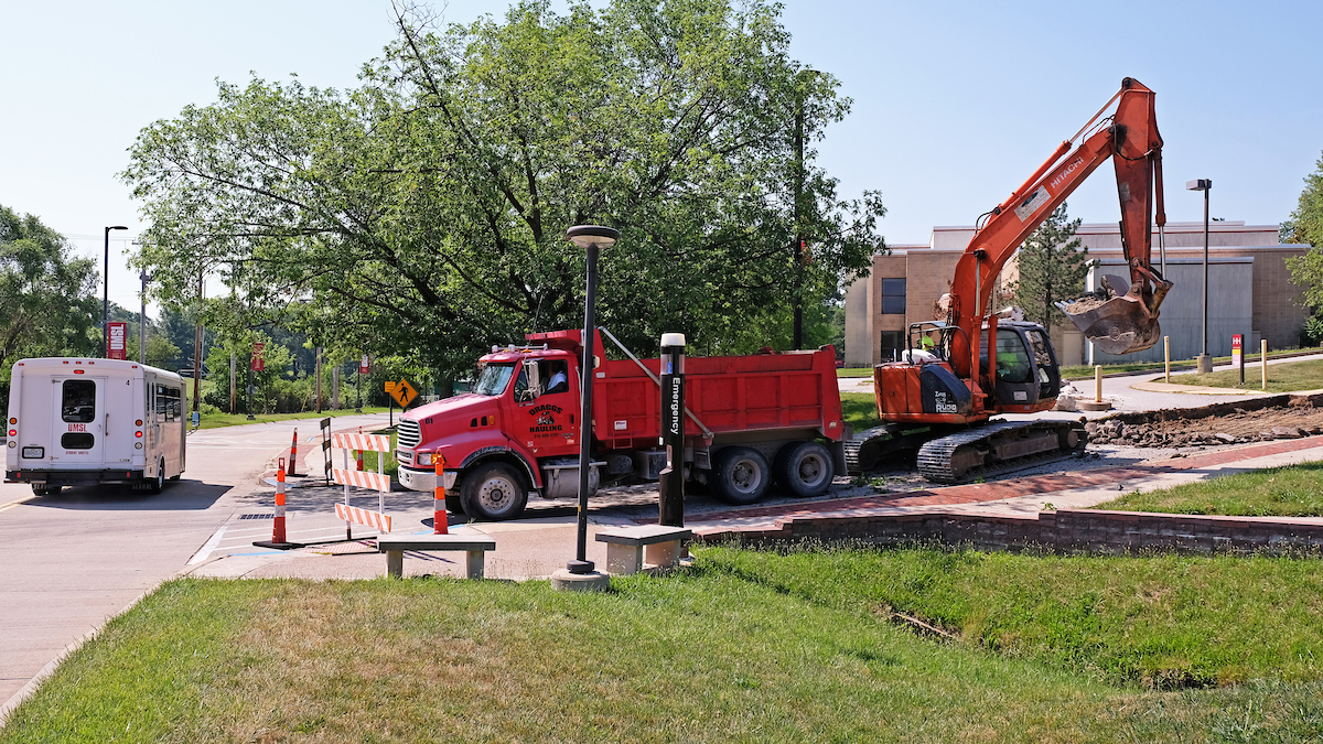 Weinman Way construction