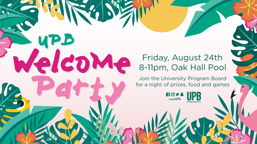 UPB & RHA Welcome Party