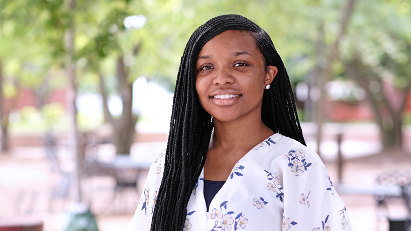 Accounting major Donella Johnson lands valuable internship opportunities at Boeing, Ernst & Young US headquarters