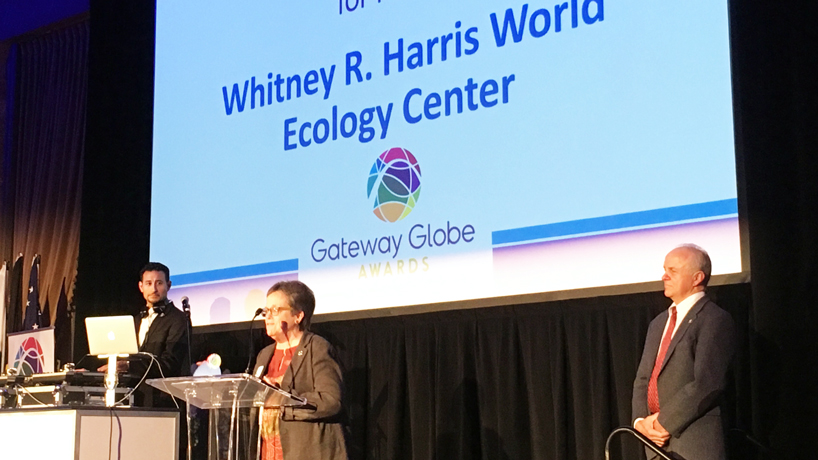 World Affairs Council of St. Louis honors Whitney R. Harris World Ecology Center with Gateway Globe Award