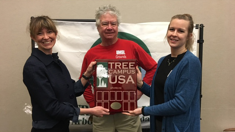 Arbor Day Foundation recognizes UMSL as a Tree Campus