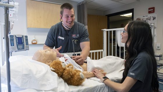Top RN to BSN ranked the UMSL College of Nursing program as No. 6 in Missouri. (Photo by August Jennewein)