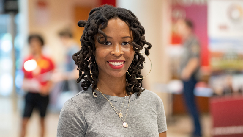 Sociology major Stephanie Daniels leading The Current into its 54th year