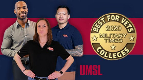 UMSL chosen one of Military Times’ ‘Best for Vets’ colleges