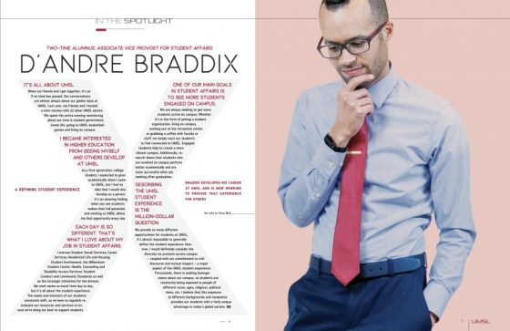 D'Andre Braddix article, 2019 CASE Award winner