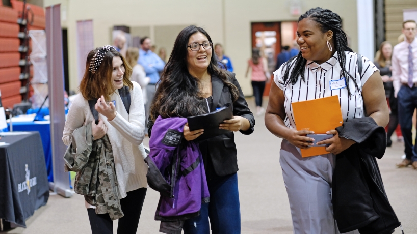 Spring Career Fair connects students with potential employers