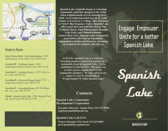 Spanish Lake brochure