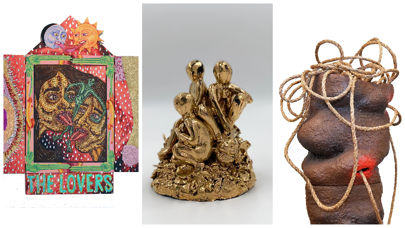 St. Louis-based artists Julian Curran, Lola Ogbara and Emma Vidal featured in “Exposure 21: Three Myths” at Gallery 210