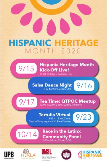 Hispanic Heritage Month 2020