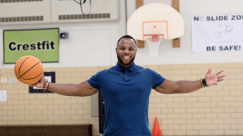 State Teacher of the Year Darrion Cockrell makes fitness fun for everyone