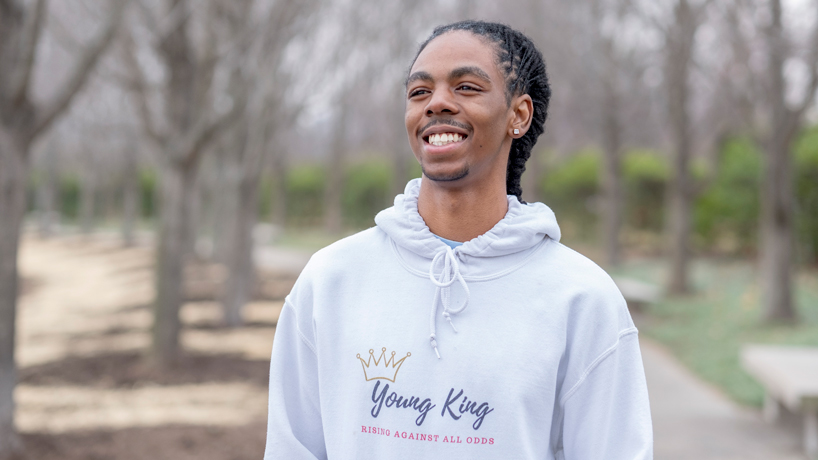 December graduate Zaymon Harris makes a difference educating outside of the classroom