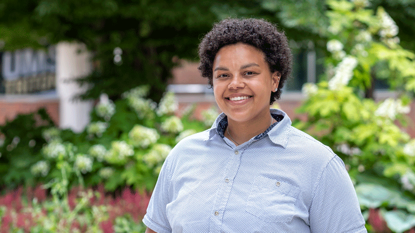 Ariana Smith, UMSL's new LGBTQ+ and Diversity Coordinator.