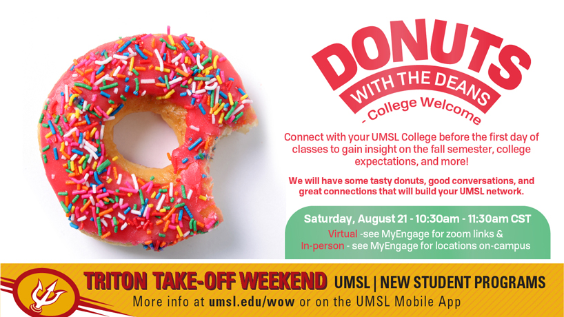 Donuts with the Deans