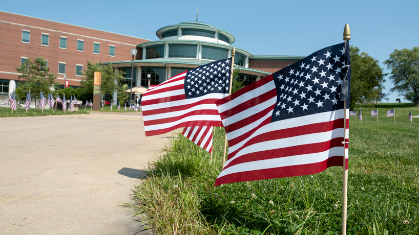 UMSL Veterans Center organizes 9/11 memorial