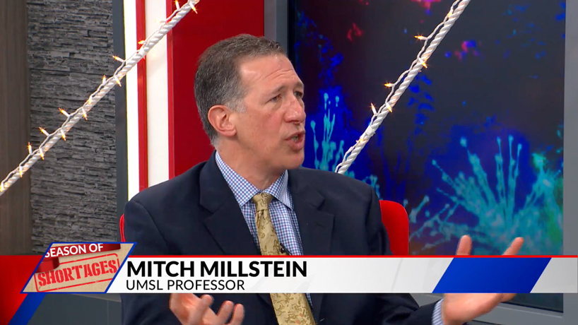 Mitch Millstein speaks in studio on KTVI