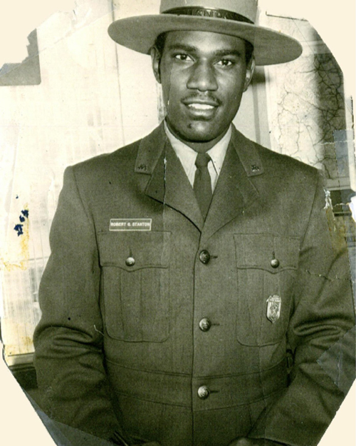 Robert Stanton in NPS uniform in 1962