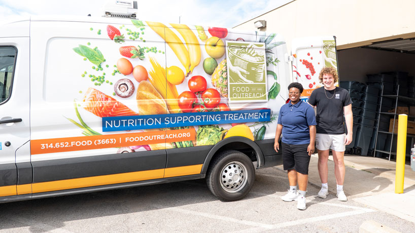 UMSL students play valuable roles in furthering the mission of St. Louis-based Food Outreach