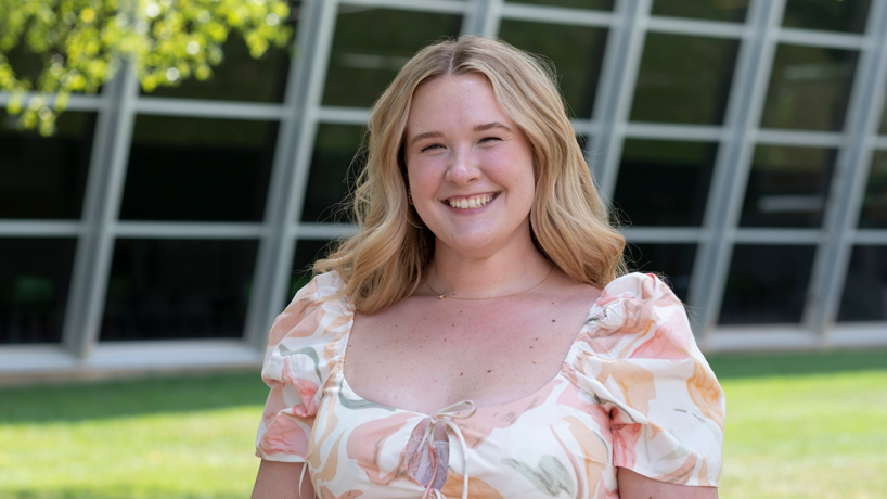 Social work student Sydney Drennen looking to support UMSL community as Newman Civic Fellow